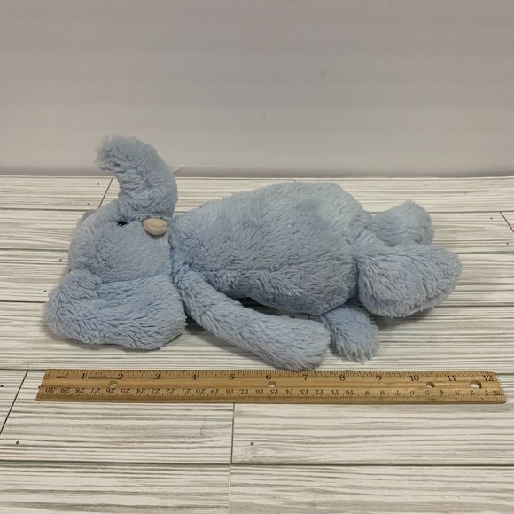 Jellycat Blue Elephant Rattle Plush Stuffed Animal - Picture 6 of 6